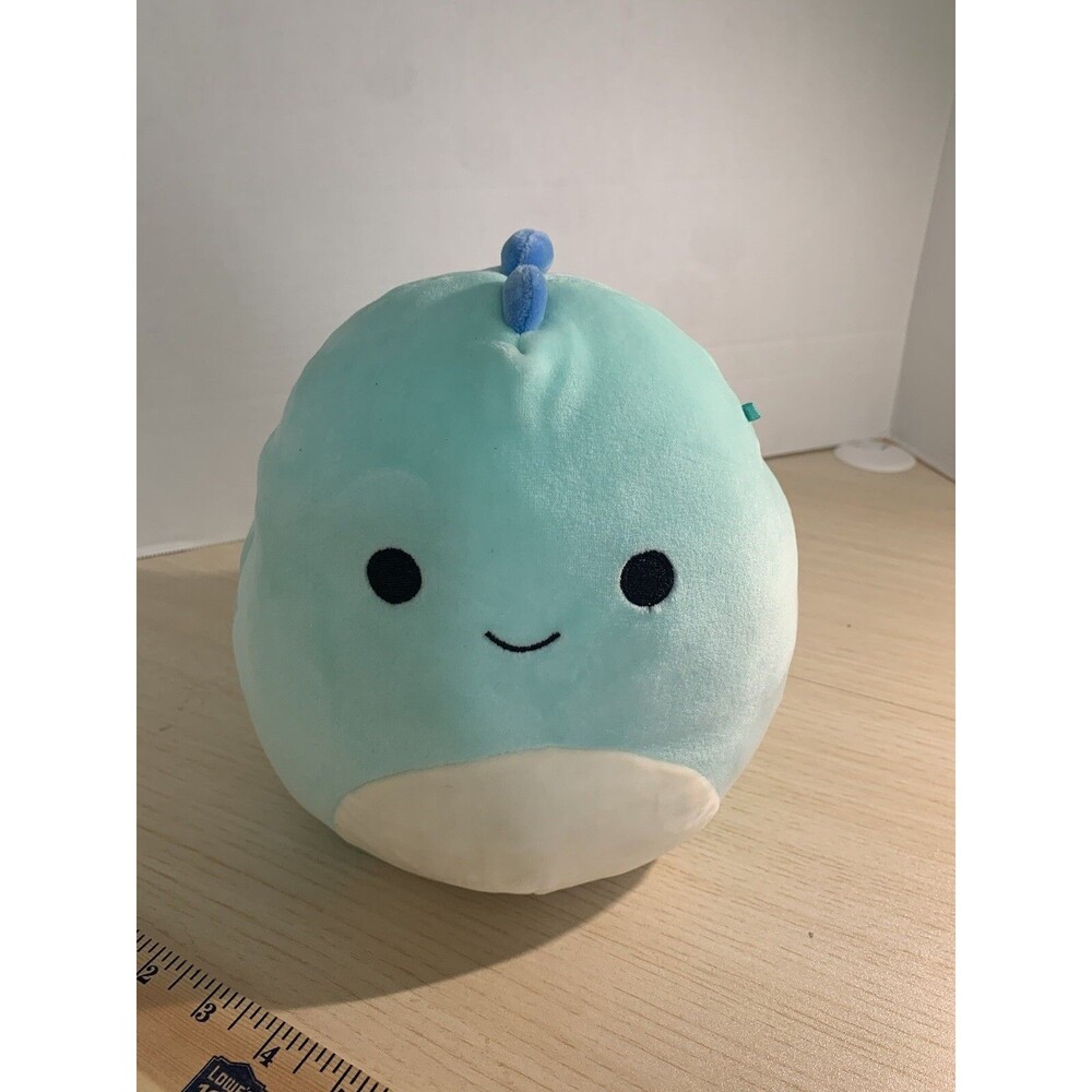 Squishmallow Ben the Dinosaur Blue Green Teal Dino Plush stuffed animal 8"